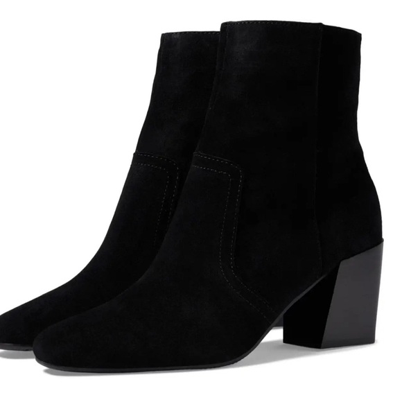 Blondo Authentic Leather Upper Waterproof Sadie Ankle Boot in Black Size 9.5 - Picture 1 of 8